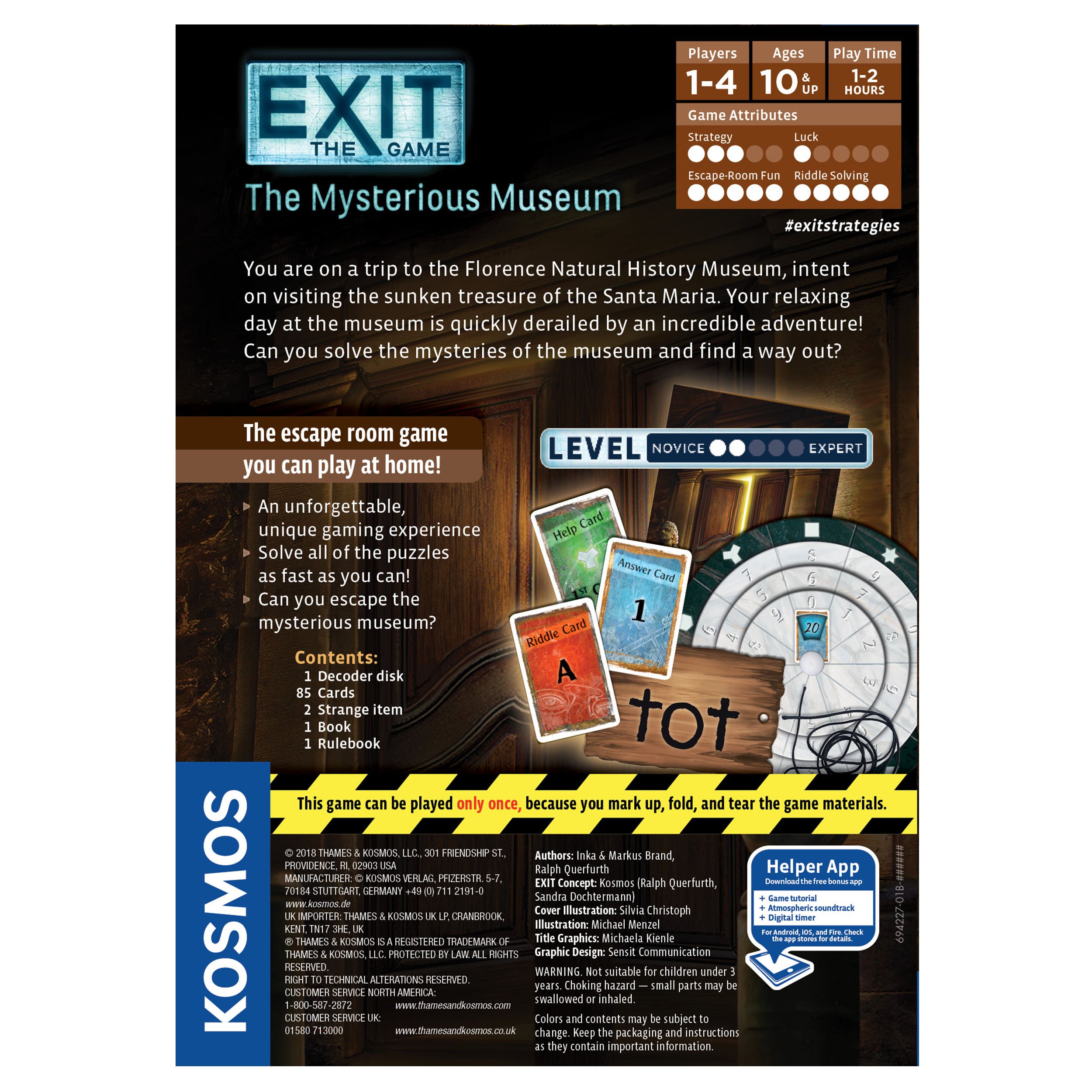 Exit the Game : The Mysterious Museum